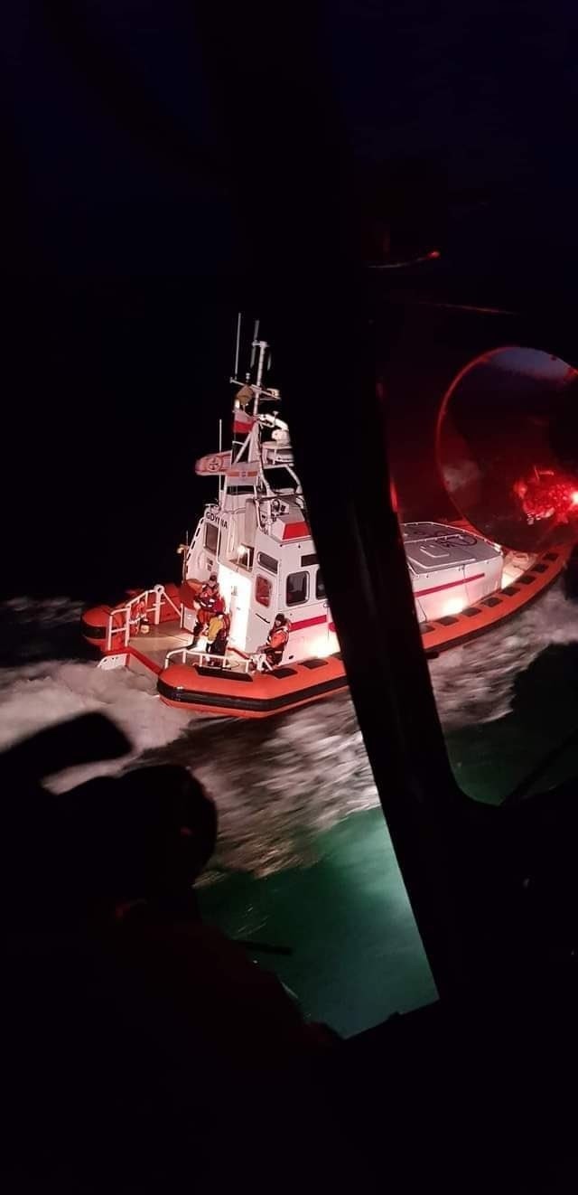 Akcja ratunkowa na pokładzie promu