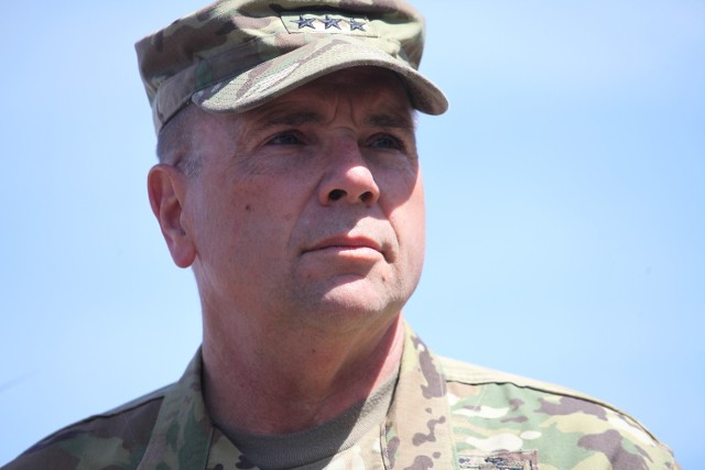Szef U.S. Army w Europie, gen. Ben Hodges, obserwował ćwiczenia w Ustce.