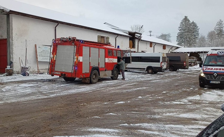 Groźne zdarzenie w Niepoględziu