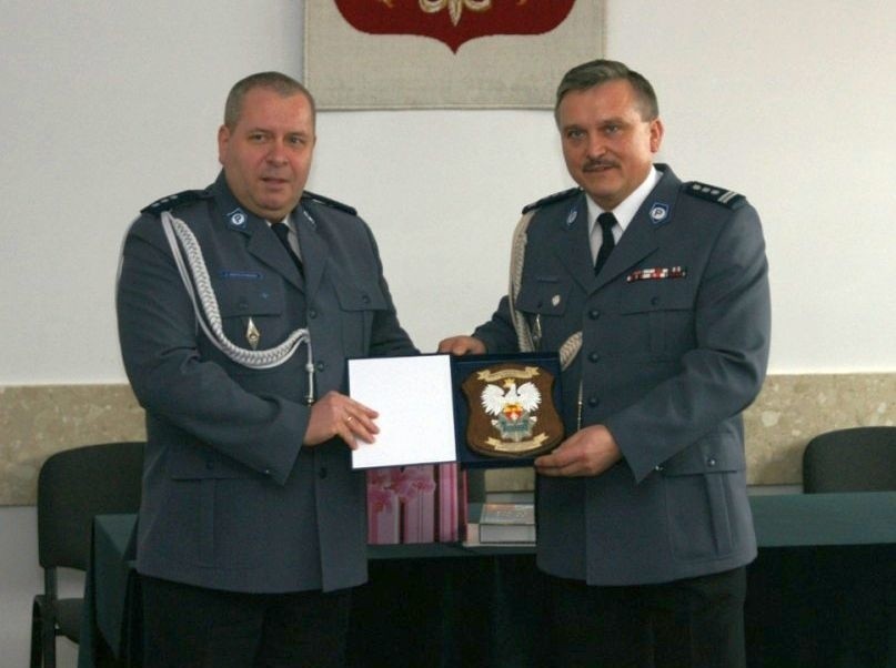 Inspektor Wiesław Małachwiej, komendant KPP w Sokółce, na emeryturze (zdjęcia)