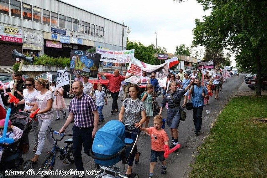 VI Marsz dla Życia i Rodziny w Kluczborku