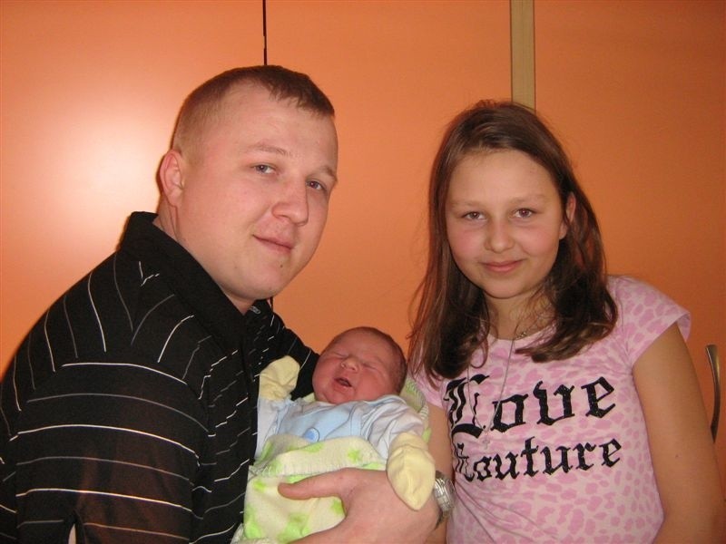 Zuzanna Orzechowska z rodziną