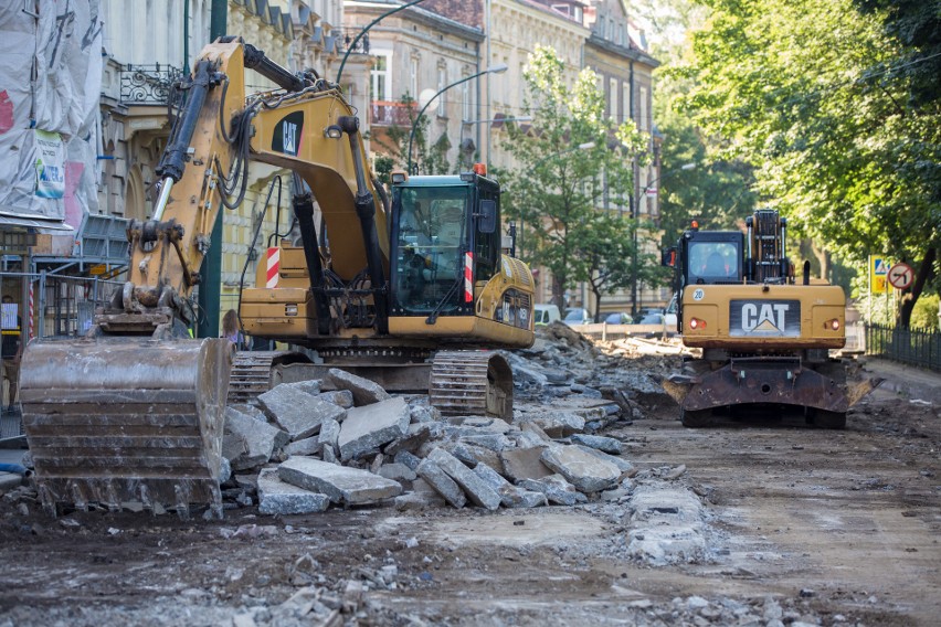 Na Basztowej idzie wolno, wkrótce większy koszmar kierowców