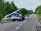 Czołowe zderzenie na drodze między Bruskowem Wielkim a Wielichowem 