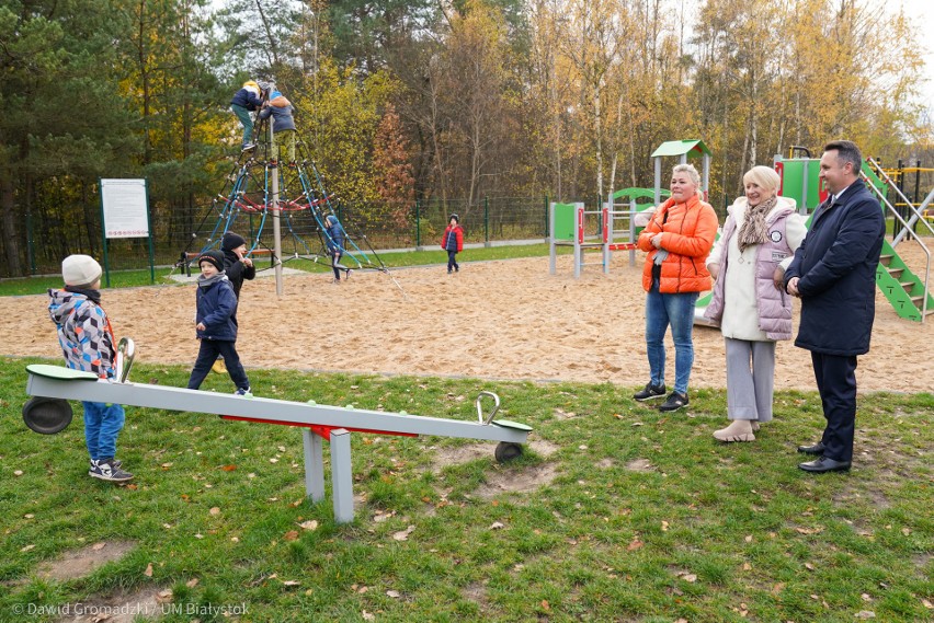 Nowy plac zabaw w Białymstoku