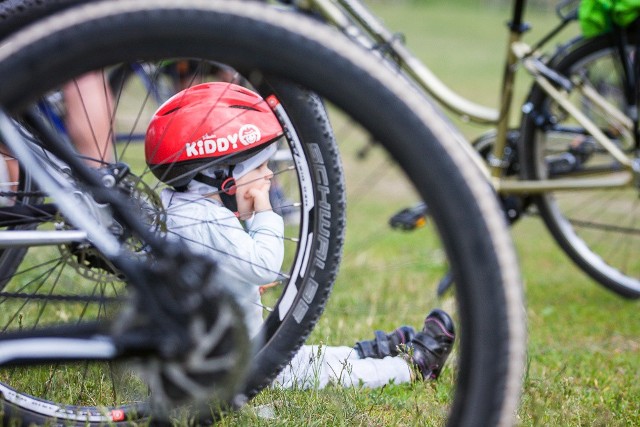 Rekreacyjny przejazd rowerami w ramach European Cycling Challenge.