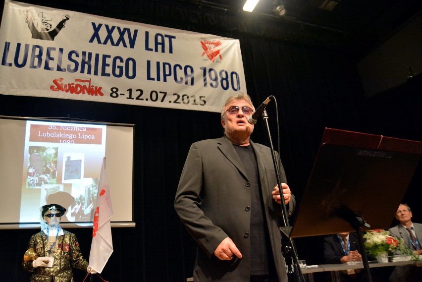 Krzysztof Cugowski zaśpiewał hymn w rocznicę Lubelskiego Lipca 80 (WIDEO, FOTO)