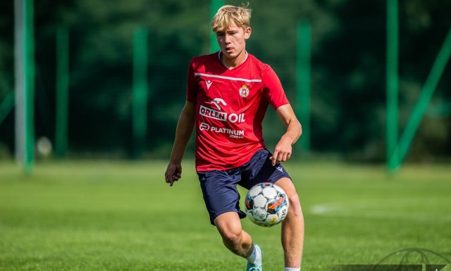 Jakub Krzyżanowski z Wisły Kraków zagrał w meczu kadry U-18 z Chorwacją