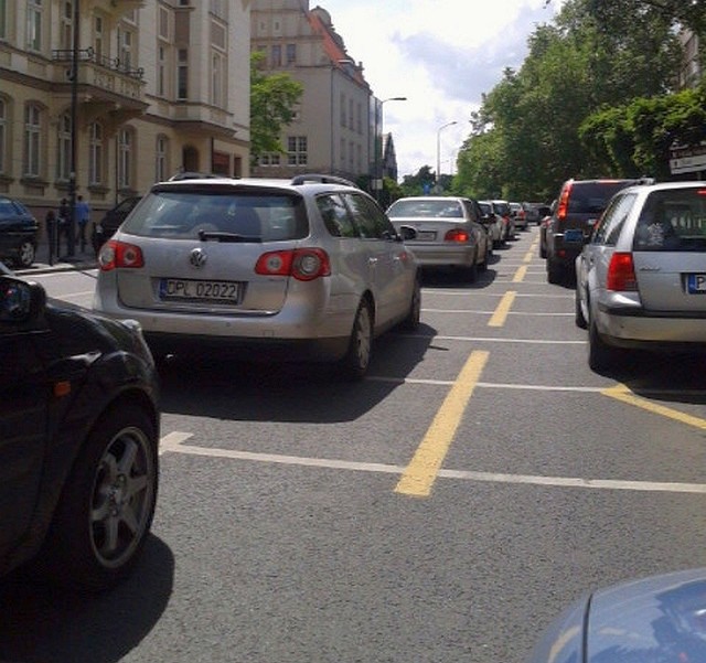 Potężny korek na objeździe remontowanej ul. Curie-Skłodowskiej