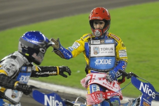 W czeerwcu 2010 roku Gollob odniósł jedno z największych zwycięstw - z kompletem punktów wygrał na Motoarenie.