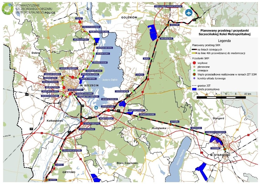 Szczecin: To kolejny krok zbliżający nas do budowy kolei metropolitalnej [WIZUALIZACJE]