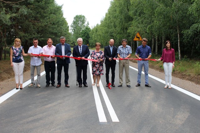 Oficjalne otwarcie drogi Tczów-Wincentów odbyło się w czwartek, 1 lipca.