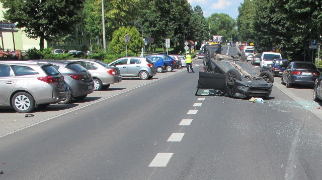 Wypadek wyglądał groźnie