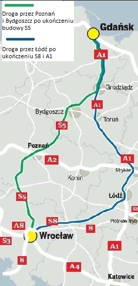 Wrocław bliżej Gdańska. Ekspresowa S5 będzie gotowa w 2018 roku