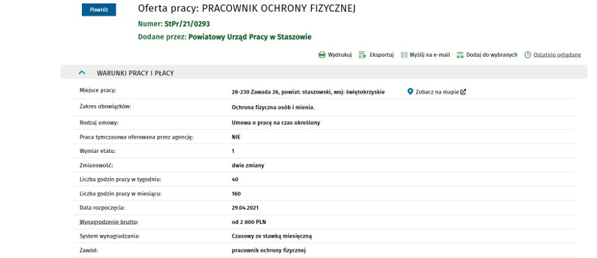 Oferty pracy z najwyższymi zarobkami w powiecie staszowskim. Kto jest poszukiwany? [TOP 15]