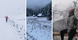 Tatry pod śniegiem. TOPR ostrzega, żeby nie wychodzić w wyższe partie gór, a chętnych nie brakuje