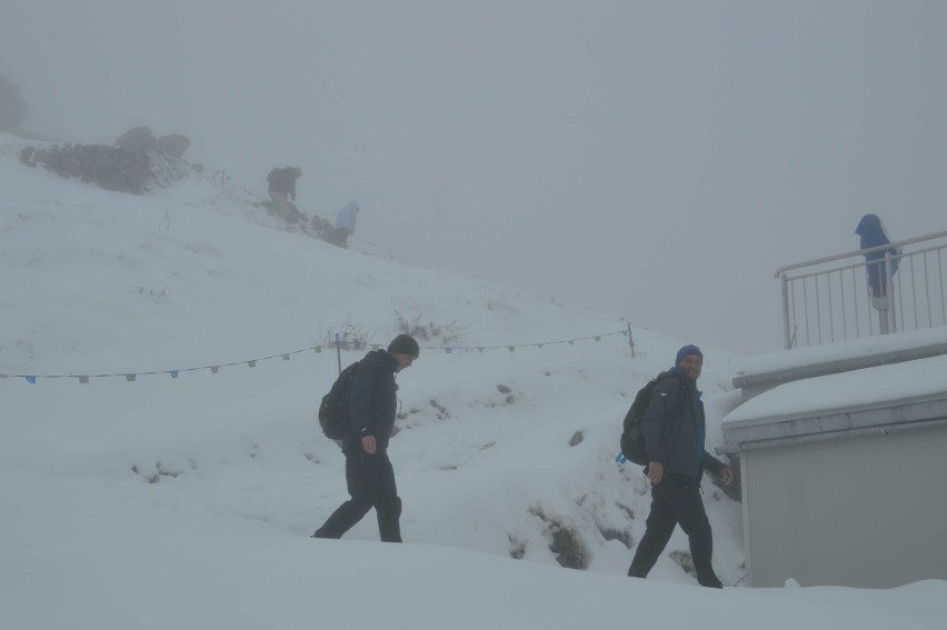 Tatry. Na Kasprowym Wierchu leży 20 centymetrów śniegu [ZDJĘCIA]