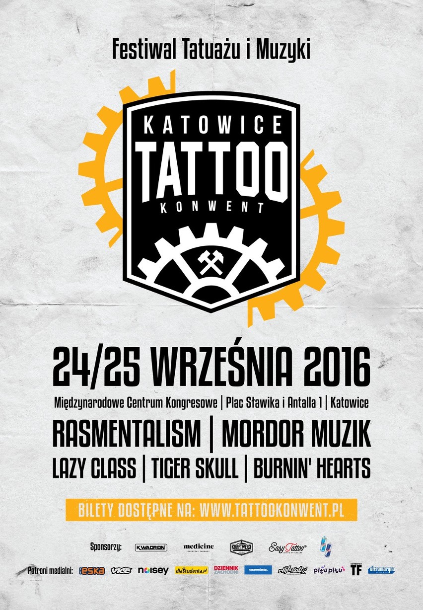 Najlepsi twórcy tatuaży z całej Polski przyjadą na Katowice...