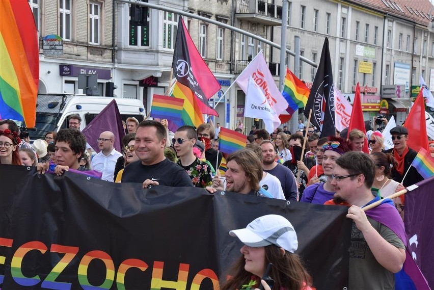 I Marsz Równości w Częstochowie. Były próby jego...