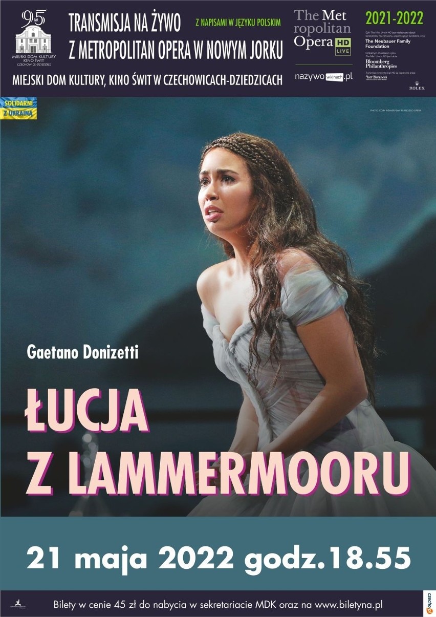 „Łucja z Lammermooru” Gaetano Donizetti w...