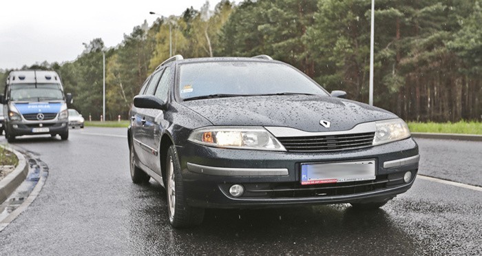 Laguna na krośnieńskich tablicach rejestracyjnych jechała...