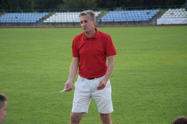 Trener Krzysztof Dziubel nie mógł się cieszyć z żadnego gola dla Moravii