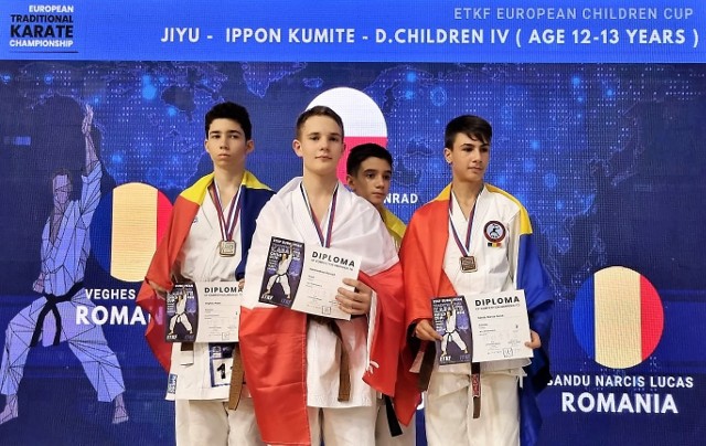 Reprezentanci Klubu Karate NIDAN Zielona Góra zdobyli w Belgradzie trzy medale mistrzostw Europy.