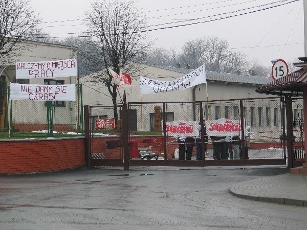 Od piątku w przemyskim Forte trwa akcja protestacyjna.