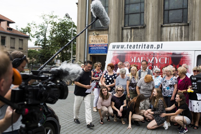 Niewidomi aktorzy kręcą film w Krakowie  