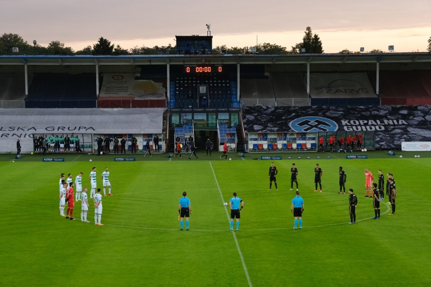 Przed meczem Górnika Zabrze z Lechią Gdańsk na stadionie...