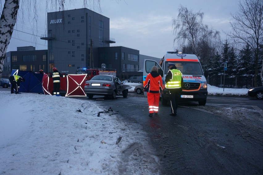 Na skrzyżowaniu ulic Pszczyńskiej i Krakowskiej zderzyły się...