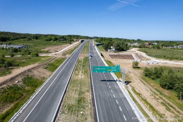 Już w lipcu tego roku kierowcy będą mogli ominąć Sianów jadąc drogą S6.