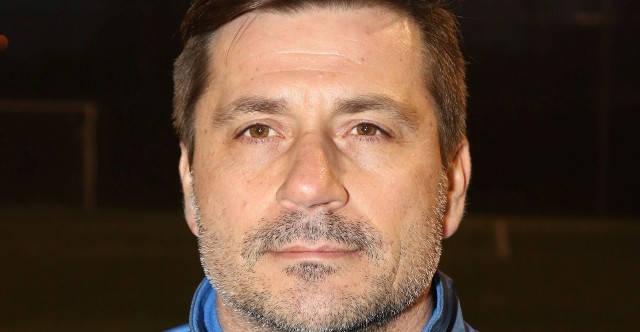 Trener Arkadiusz Bilski był zadowolony z występu swoich podopiecznych w meczu z JKS Jarosław.