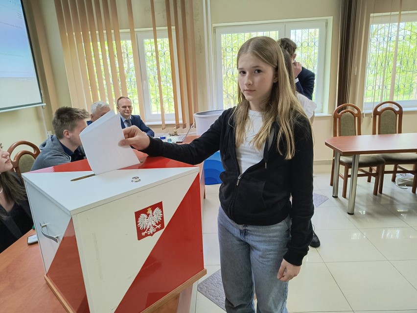 Pierwsze głosowania w Młodzieżowej Radzie Gminy Jastrzębia.
