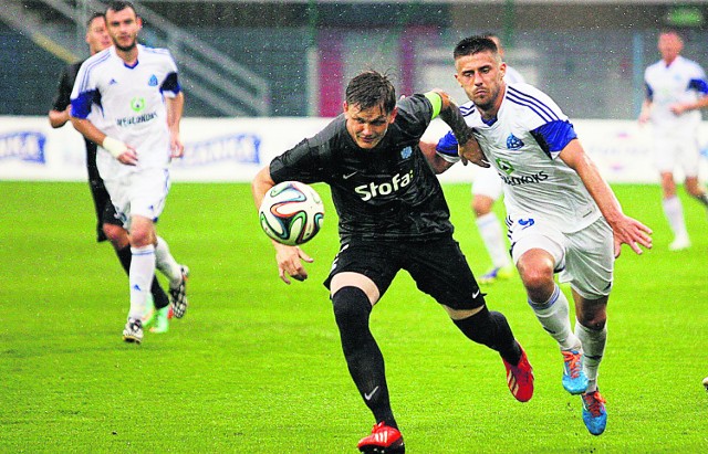 Meczu Ruchu z Esbjergiem w Gliwicach zakończył się wynikiem 0:0. Grzegorz Kuświk czeka na gola