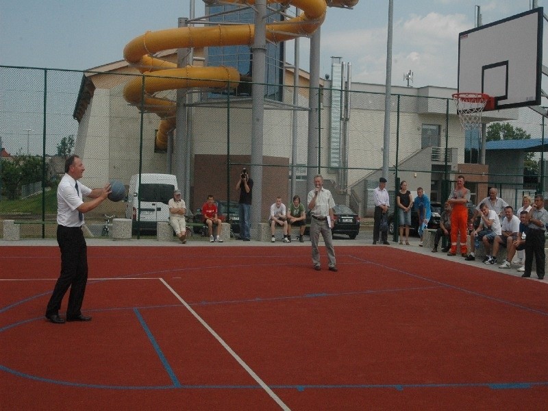 Uroczyste Otwarcie kompleksu boisk Orlik 2012 w Oleśnie....