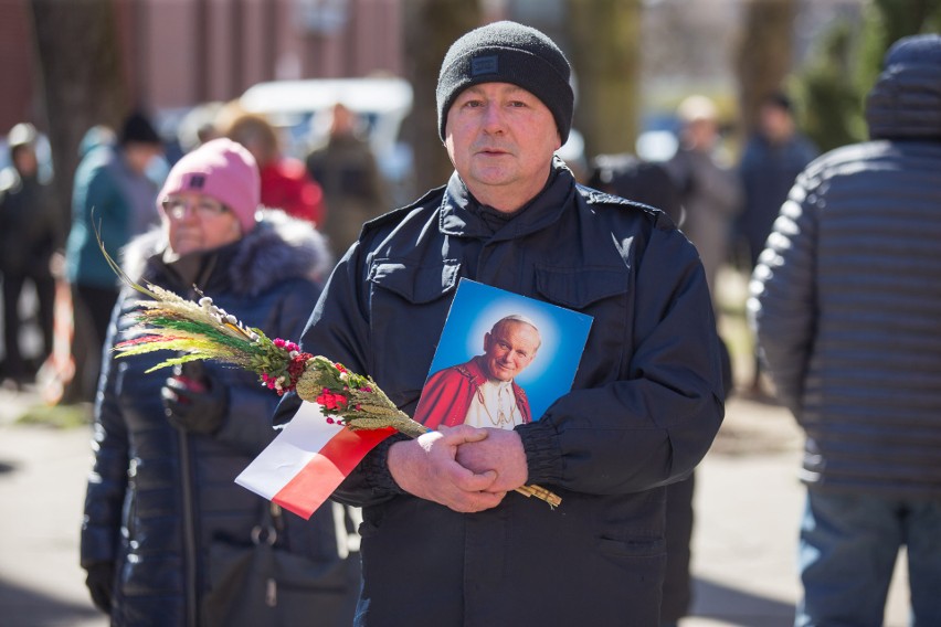 Marsz dla Jana Pawła II w Słupsku.