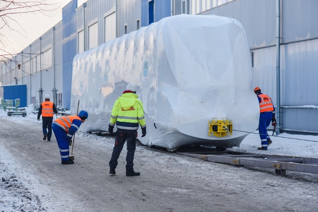 Pociągi dla metra w Rijadzie wyjechały z Alstom Konstal w Chorzowie