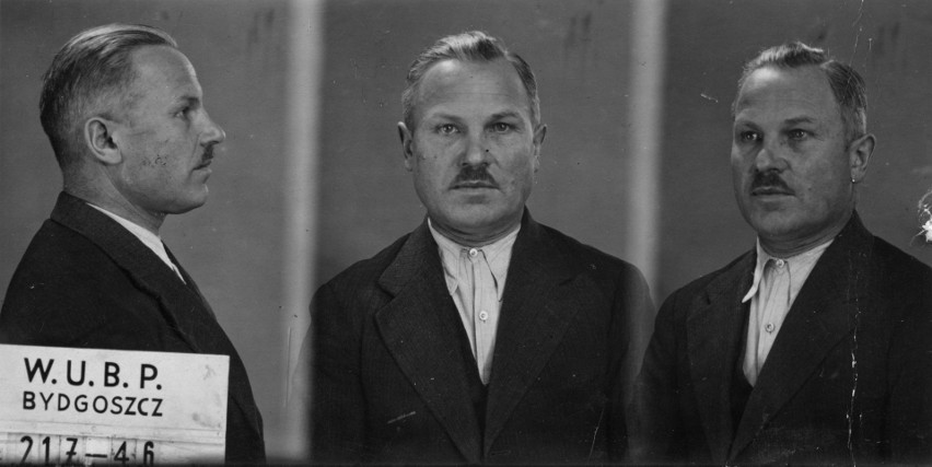 Ludwik Augustyniak, zdjęcie wykonane po aresztowaniu w...