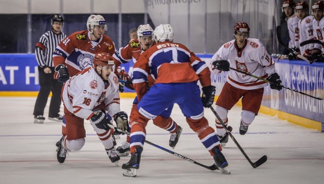 Turniej Euro Ice Hockey Challenge w 2018 roku w Gdańsku. Mecz: Polska - Norwegia