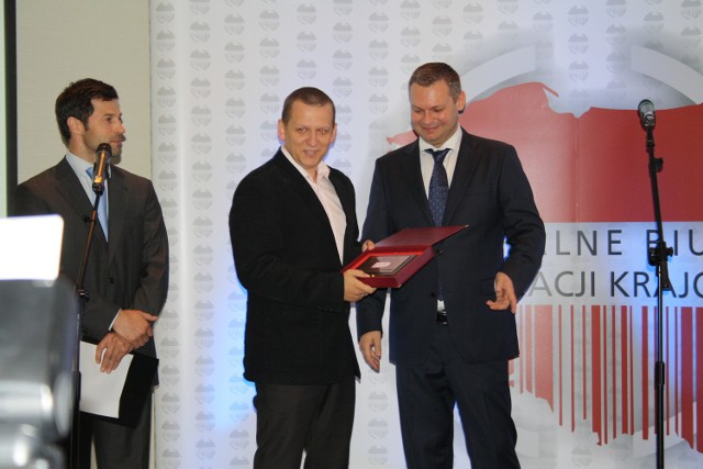 Nagrodę odebrał Radosław Charubin, pomysłodawca Lodów Bonano i właściciel firmy Multi Ice