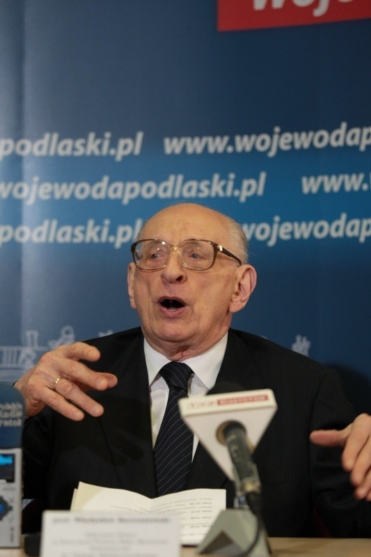 Władysław Bartoszewski w Białymstoku
