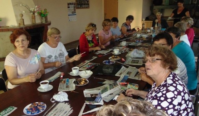 Warsztaty rękodzieła w ramach projektu "Jutro zależy od dziś, a dziś zależy ode mnie".