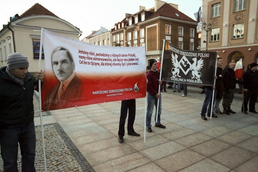 Nad marszem czuwała policja, aby nie doszło do...