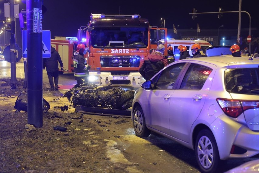 Zatrzymany w związku z wypadkiem 28 - latek w dalszym ciągu...