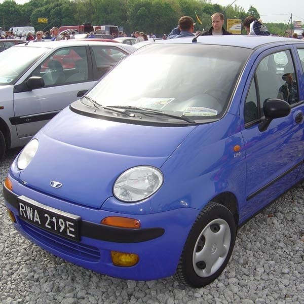 Daewoo Matiz. Silnik 0,8 benzyna, przebieg 86 tys. km. Rok...