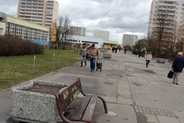 Codziennie po promenadzie przemieszczają się setki mieszkańców Rubinkowa