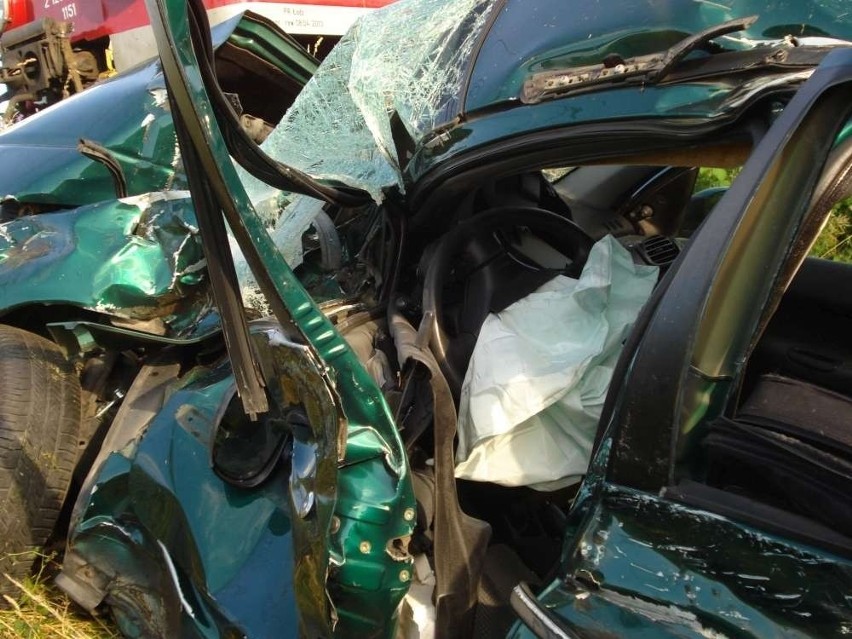 Wypadek na przejeździe w Chodzieży