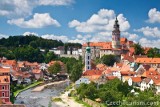 Czechy. Magiczny Czeski Krumlov wita wiosnę