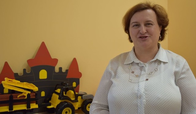 Beata Grzegorczyk, dyrektor przedszkola numer 3 i żłobka we Włoszczowie.